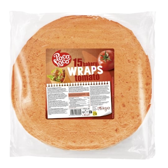 Wraps Tomate - 30cm POCO LOCO