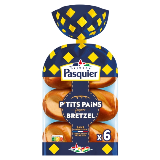 Petits Pains Façon Bretzel PASQUIER