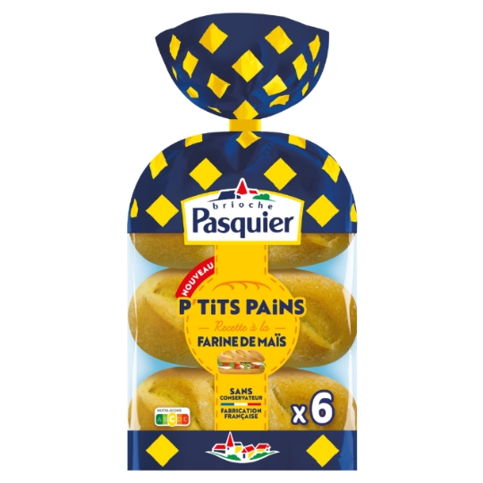 P'tits Pains à la Farine de Maïs PASQUIER