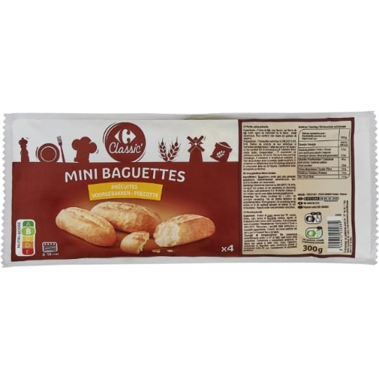 Petits Pains Précuits CARREFOUR CLASSIC'
