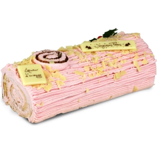 Bûche Crème au Beurre Liqueur d'Orange