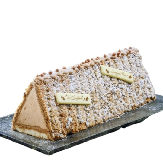 Bûche croustillante