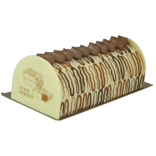 Bûche au caramel beurre salé