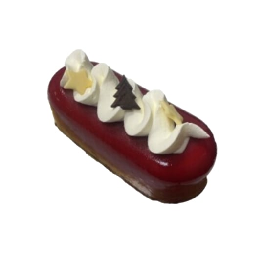 Buche litchi rose framboise