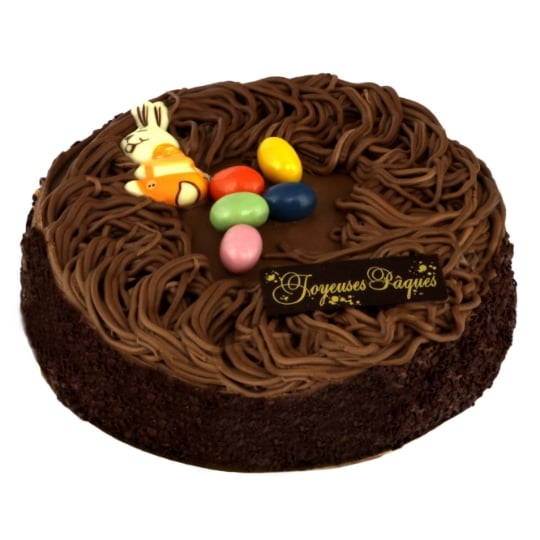 Gâteau Nid de Pâques Chocolat