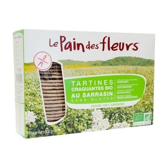 Pain Des Fleurs Tartines Craquantes Au Sarrasin
