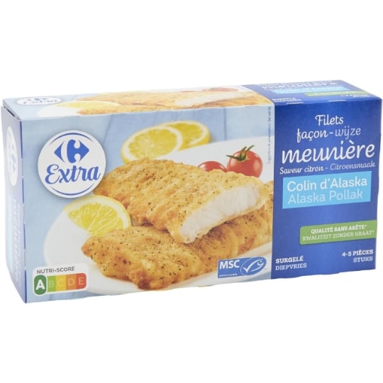 Colin d'Alaska Files Façon Meunière CARREFOUR EXTRA