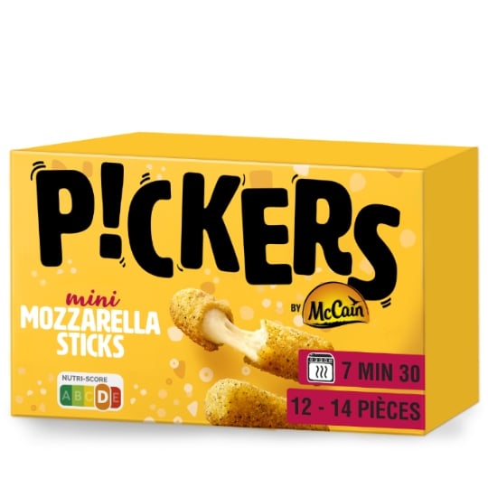 Mini Mozzarella Sticks Sticks Pickers PICKERS BY MCCAIN