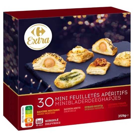 Mini Feuilletés Assortiment CARREFOUR EXTRA