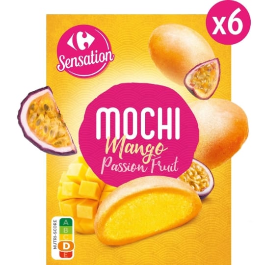 Mochis Glacés Mangue Passion CARREFOUR SENSATION