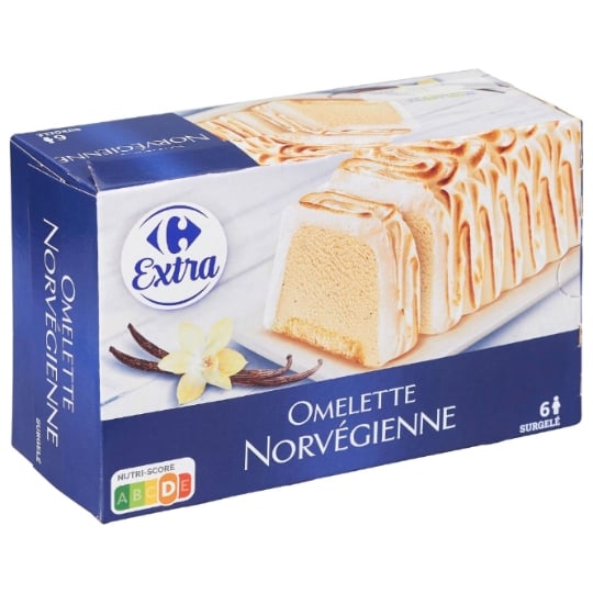 Dessert Glacé Omelette Norvégienne CARREFOUR EXTRA