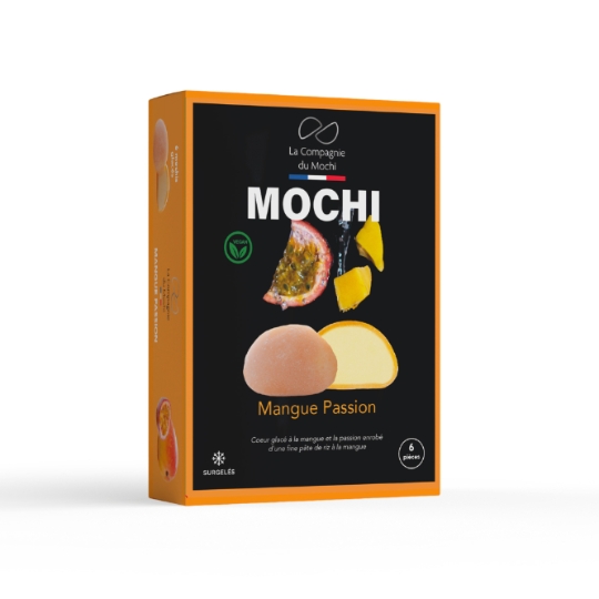 Mochis Glacés Mangue Passion Vegan LA COMPAGNIE DU MOCHI