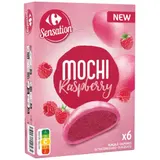 Mochis Glacés Framboise CARREFOUR SENSATION