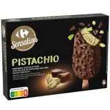 Glaces Bâtonnets Pistache Chocolat CARREFOUR SENSATION