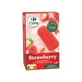 Sorbets Bâtonnets Fraise CARREFOUR EXTRA