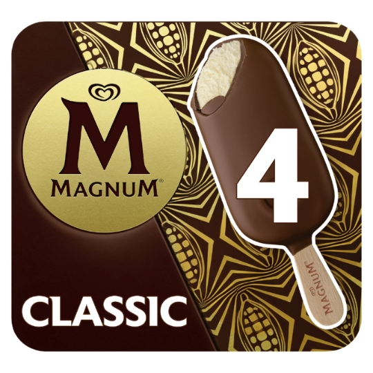 Glaces Bâtonnets Vanille Chocolat Classic MAGNUM