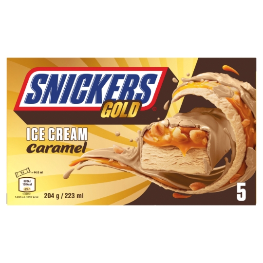 Barres Glacées Chocolat Caramel et Cacahuètes SNICKERS