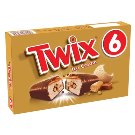 Barres Glacées Chocolat Caramel et Biscuit TWIX