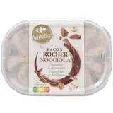Glace en Bac Chocolat Noisettes Façon Rocher CARREFOUR SENSATION