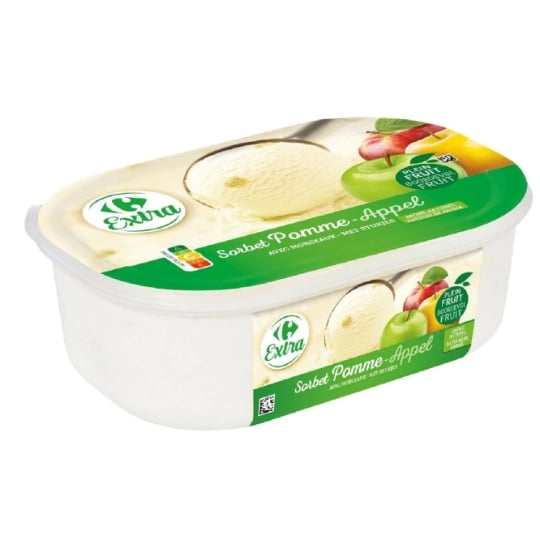 Sorbet en Bac Pomme CARREFOUR EXTRA