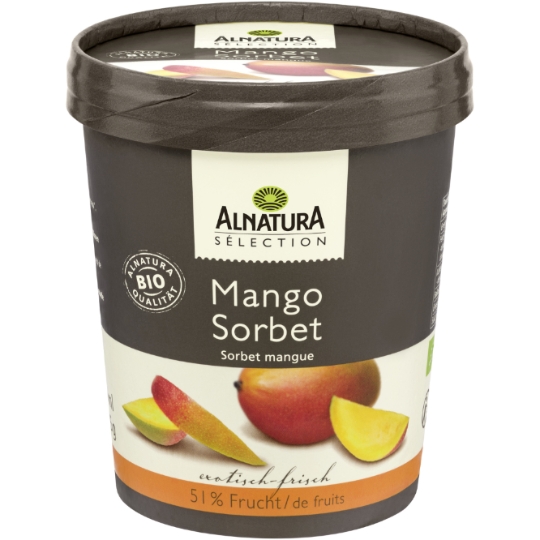 Sorbet en Pot Mangue Bio ALNATURA