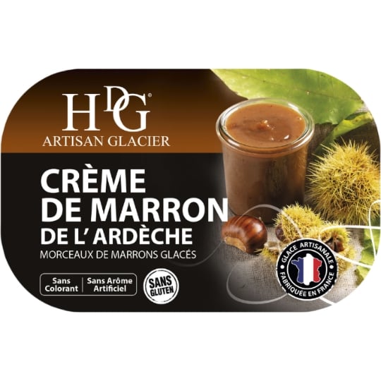 Glace en Pot Crème de Marron HISTOIRE DE GLACES