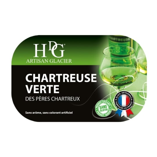 Glace en Bac Chartreuse Verte HISTOIRE DE GLACES