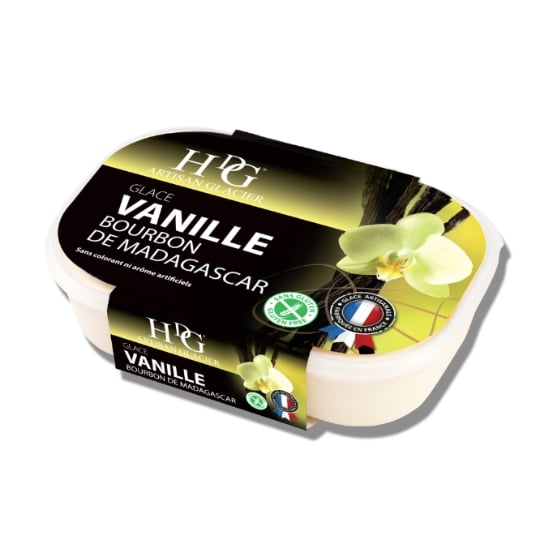 Glace en Bac Vanille Bourbon HISTOIRE DE GLACES