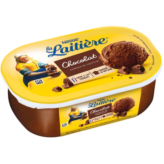 Glace en Bac Chocolat LA LAITIERE