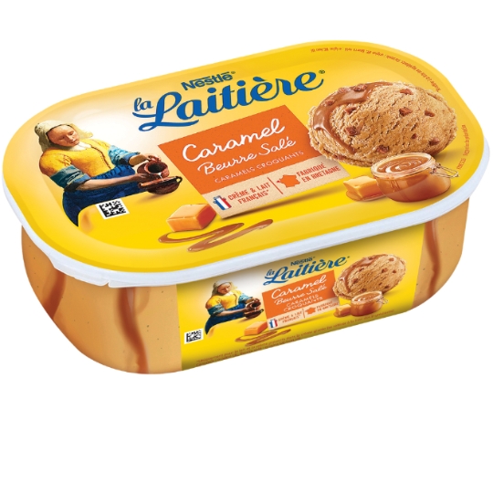 Glace en Bac Caramel Beurre Salé LA LAITIERE