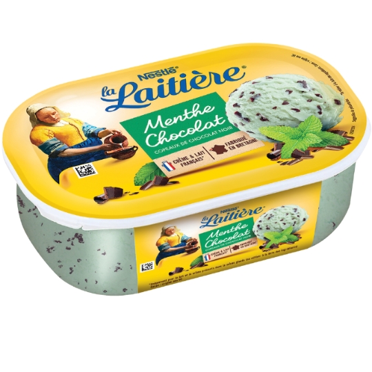 Glace en Bac Menthe Chocolat LA LAITIERE