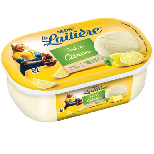 Sorbet en Bac Citron LA LAITIERE