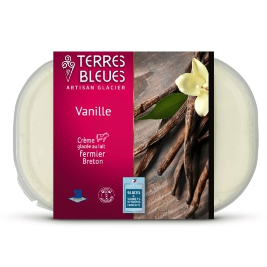 Glace en Pot Vanille TERRES BLEUES