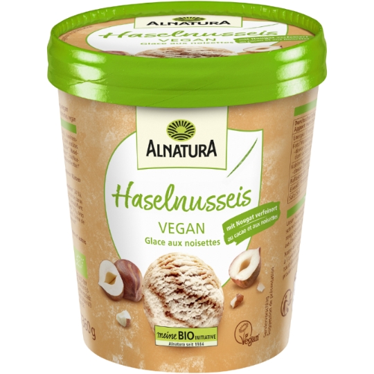 Glace en Pot Noisettes Vegan Bio ALNATURA