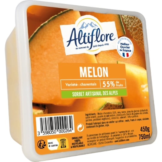 Sorbet en Bac Melon ALTIFLORE