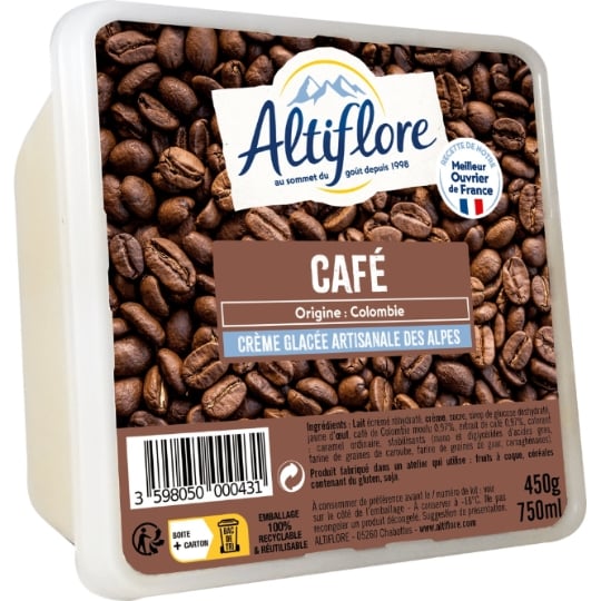 Glace en Bac Café ALTIFLORE