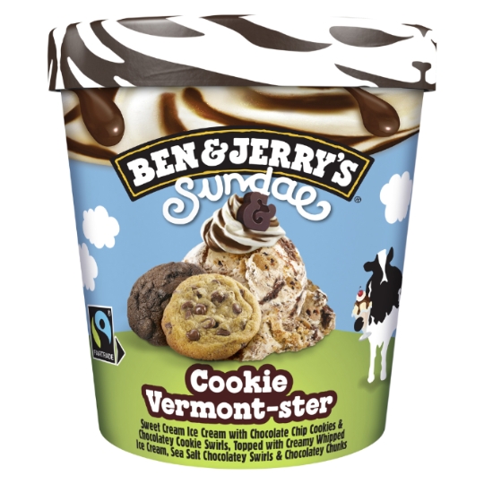 Glace en Pot Sundae Cookie BEN & JERRY'S