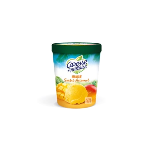 Sorbet en Pot Mangue CARESSE ANTILLAISE