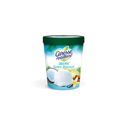 Sorbet en Pot Coco Peyi CARESSE ANTILLAISE
