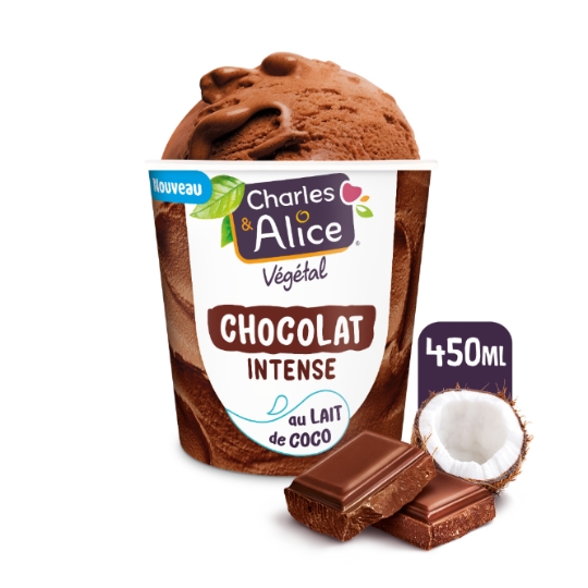 Glace en Pot Chocolat Intense CHARLES & ALICE