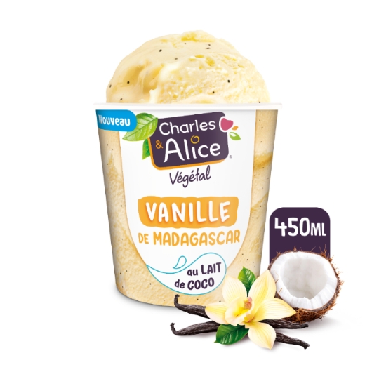 Glace en Pot Vanille de Madagascar CHARLES & ALICE