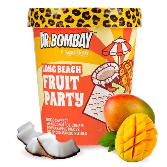 Glace Mangue Coco et Ananas DR BOMBAY