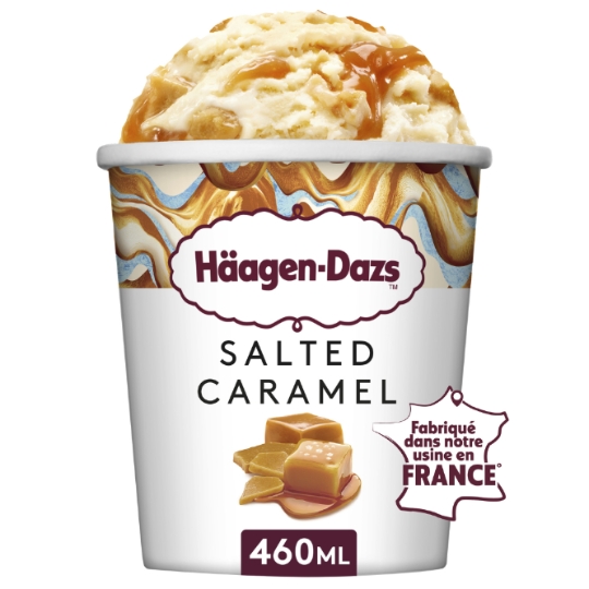 Glace en Pot Caramel Beurre Salé HAAGEN-DAZS
