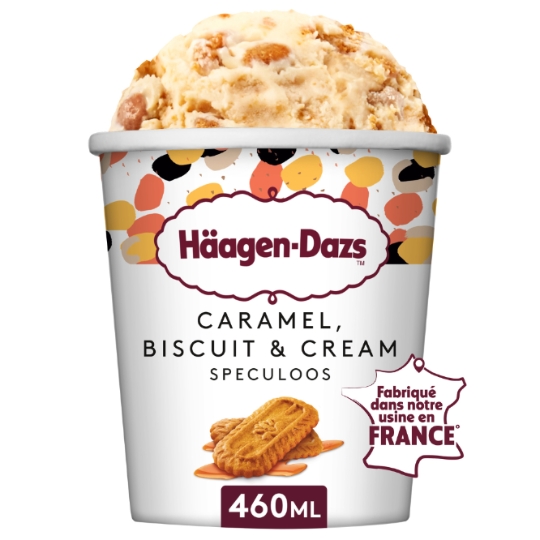 Glace en Pot Biscuits Caramel Speculoos HAAGEN-DAZS