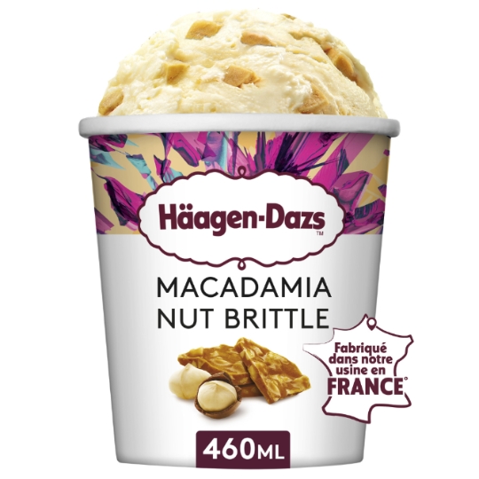 Glace en Pot Vanille Noix de Macadamia HAAGEN-DAZS