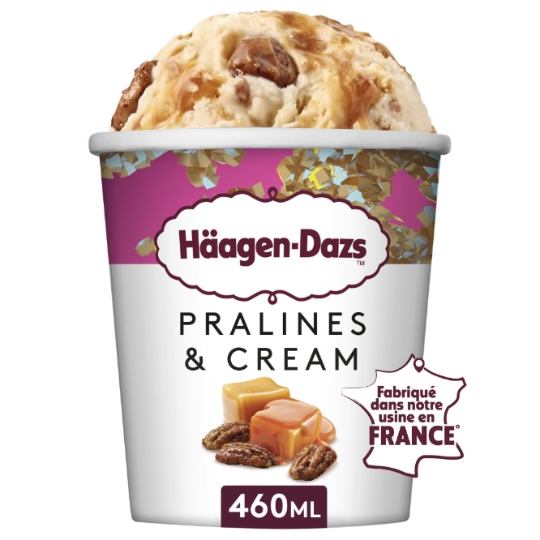 Glace en Pot Vanille Noix de Pécan et Caramel HAAGEN-DAZS