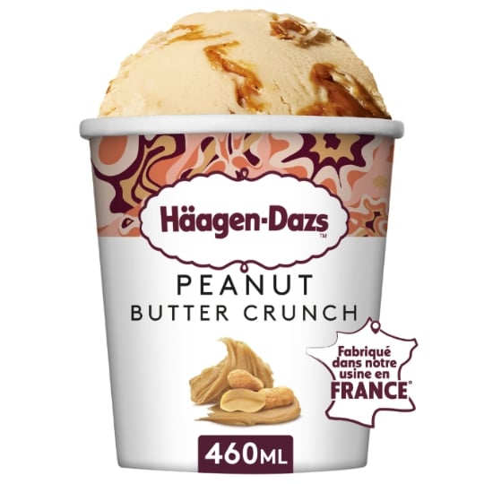 Glace en Pot Beurre de Cacahuètes HAAGEN-DAZS