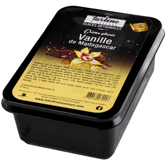 Glace en Pot Vanille de Madagascar LA TURBINE A SAVEURS