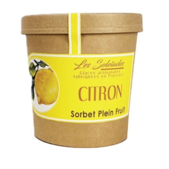 Sorbet en Pot Citron LES SOLEIADES