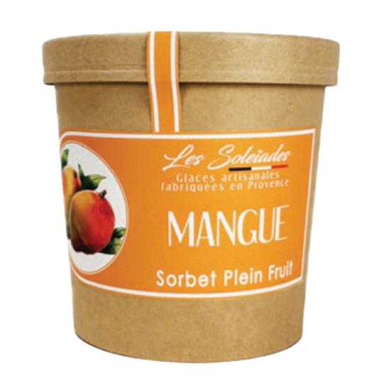 Sorbet en Pot Mangue LES SOLEIADES